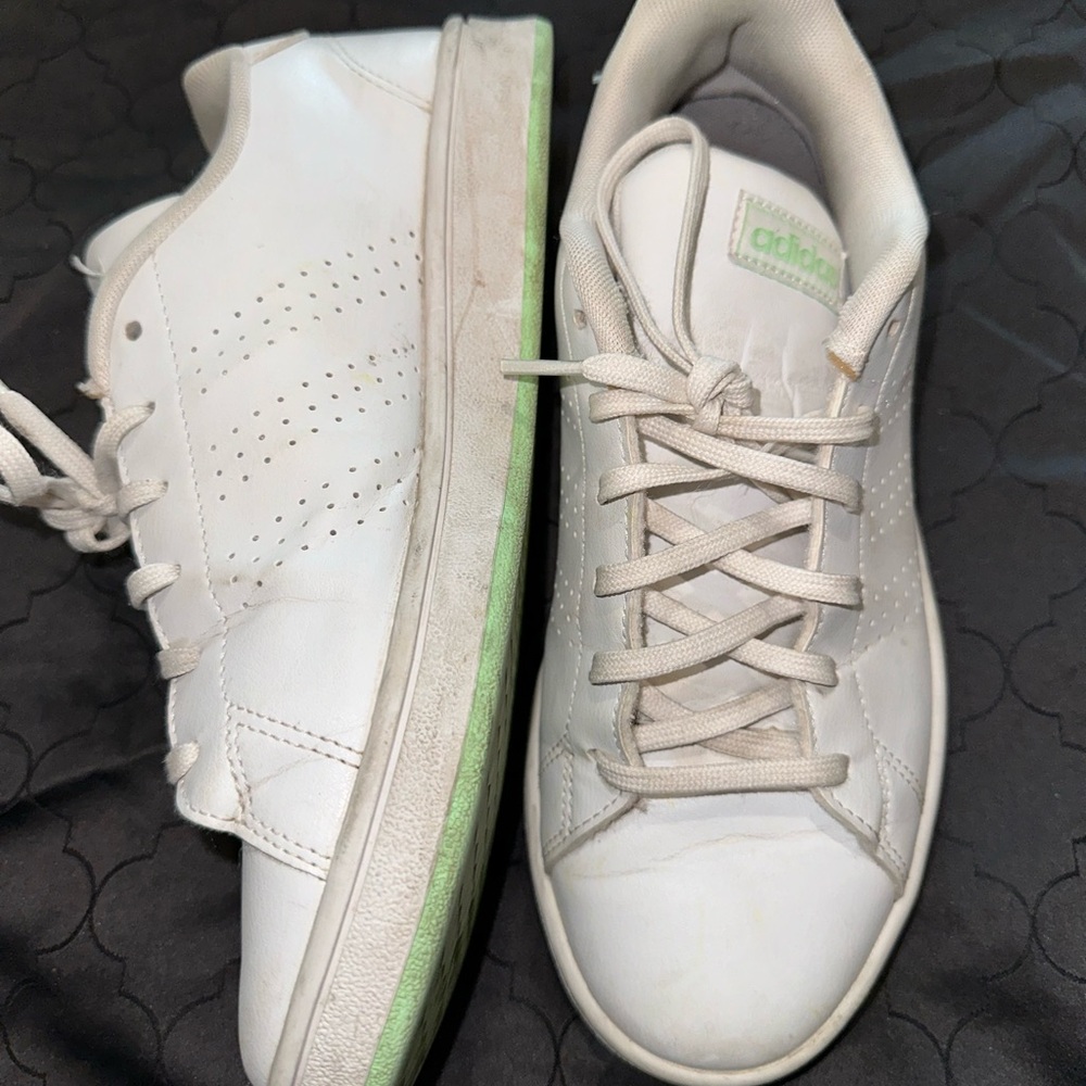 White sneakers